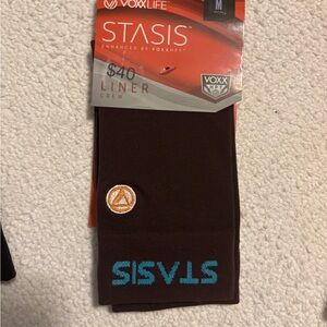 VoxxLife Stasis Liner Crew Socks - Brown